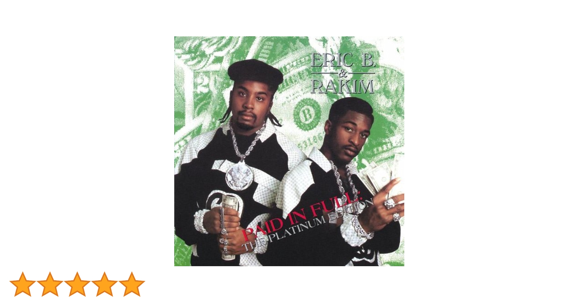 Eric B & Rakim Paid In Full レア 7インチレコード Yahoo!オークション - 7インチ Eric B. & Rakim / Paid In Full